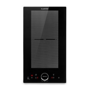 Delicatessa Slim Domino Induktionskochfeld 3500W Timer schwarz