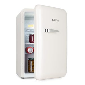 Audrey Retro-Kühlschrank 70 Liter 3 Regale 2 Türfächer Innenbeleuchtung