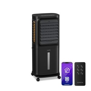 Breezcube Smarter Luftkühler mit Wasserkühlung | 340 m³/h | 10 l | 30 m² | 3 Modi | 50 W