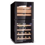 El Dorado 89 Käse & Weinkühlschrank 2 Zonen Touch 89L LED
