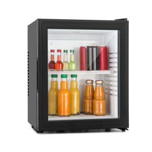 Brooklyn Minibar 23 Liter Klasse E schwarz Glas 0dB