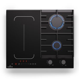 MultiChef 4 Induktions- und Gaskochfeld 4 Kochzonen 2 Gasbrenner 2 Induktionsfelder FlexZone