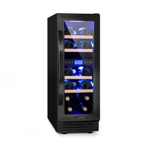 Vinovilla 17 Built-In Duo Weinkühlschrank 53l 17 Fl. 2 Zonen Glastür