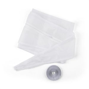 Fensterabdichtungs-Set 3,9 m Reißverschluss Klettband