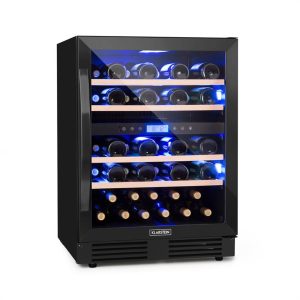 Vinovilla 43 Built-In Duo Onyx Weinkühlschrank 129l 43 Fl. 2 Zonen