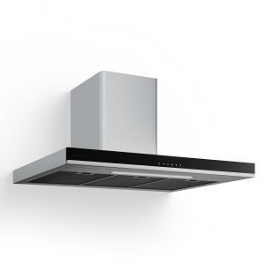 Verosteel Dunstabzugshaube | Edel, minimalistisch, kraftvoll | Energieklasse A++ | 881,6 m³/h | 90 cm