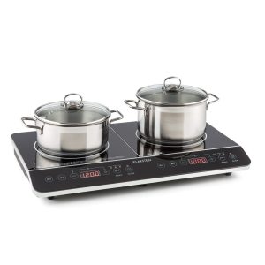 VariCook Slim Doppel-Induktionskochplatte 3500 W Timer 240° C Touch