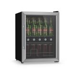 Beersafe Getränkekühlschrank mit Glastür | 64 x 48 cm | LED-Innenbeleuchtung