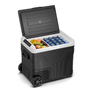 PolarForce 50L Kompressor-Kühlbox | LCD-Panel | Beleuchtung | Off-Road | Batterieschutz | 12V/230V