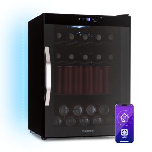 Coachella 60 Smart Kühlschrank | Wifi | LED | 3 Böden | Hintergrundbeleuchtung | EEK E
