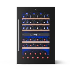 Illuminosa Einbau-Weinkühlschrank | Dualzone | UV-Schutz | 143 Liter | 57 Flaschen | 60 cm