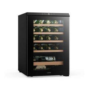 Bevora Weinkühlschrank freistehend | 4 Einschübe | 62 Liter | 20 Flaschen | 43 cm