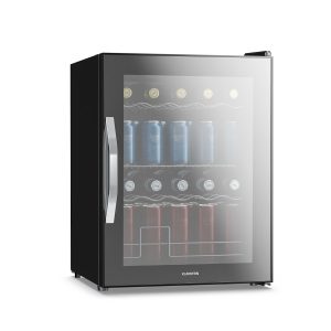 Beersafe Getränkekühlschrank mit Spiegelglastür | 64 x 48 cm | LED-Innenraumbeleuchtung
