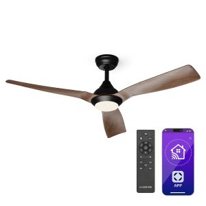 Fiji Flow 2-in-1-Deckenventilator 132 cm LED Fernbedienung App-Steuerung 2 Laufrichtungen dimmbar